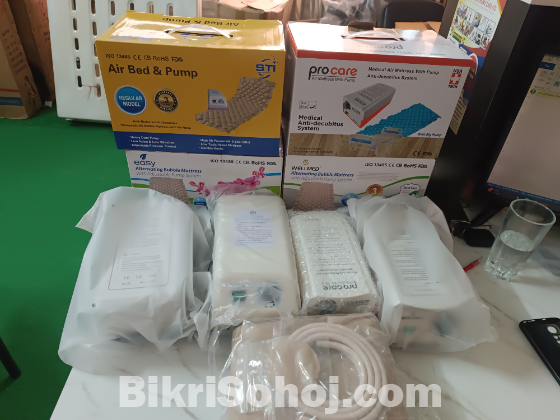 ✅ Air Bed with Pump – For Patient Care